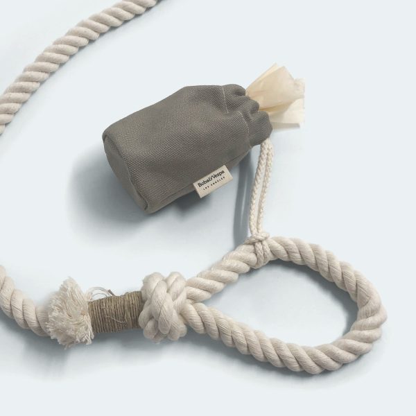 Cloth Dog Poop Bag Holder in Cotton Canvas